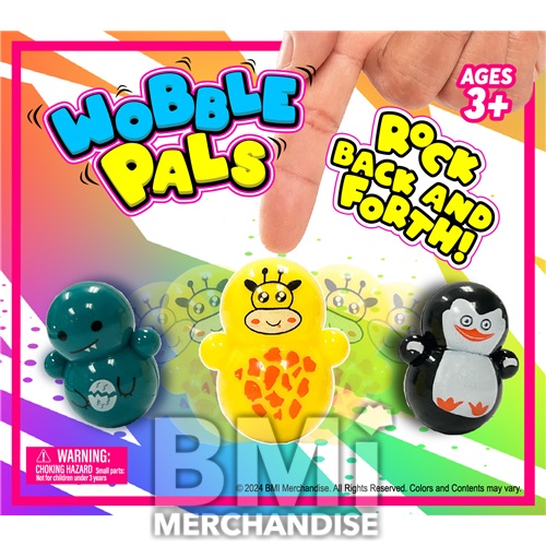 15 POINT- 250PC WOBBLE PALS MODULAR CAPSULE KIT